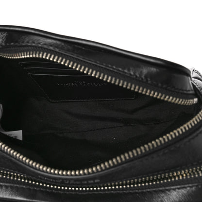 Marc Jacobs Natural Grain Calfskin Quilted The Softshot 21 Bag Black 5 of 9