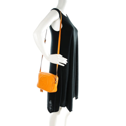 Gucci Pebbled Calfskin Small Soho Disco Bag Curcuma 2 of 7