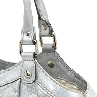 Gucci Guccissima Medium Sukey Tote Silver 12 of 18