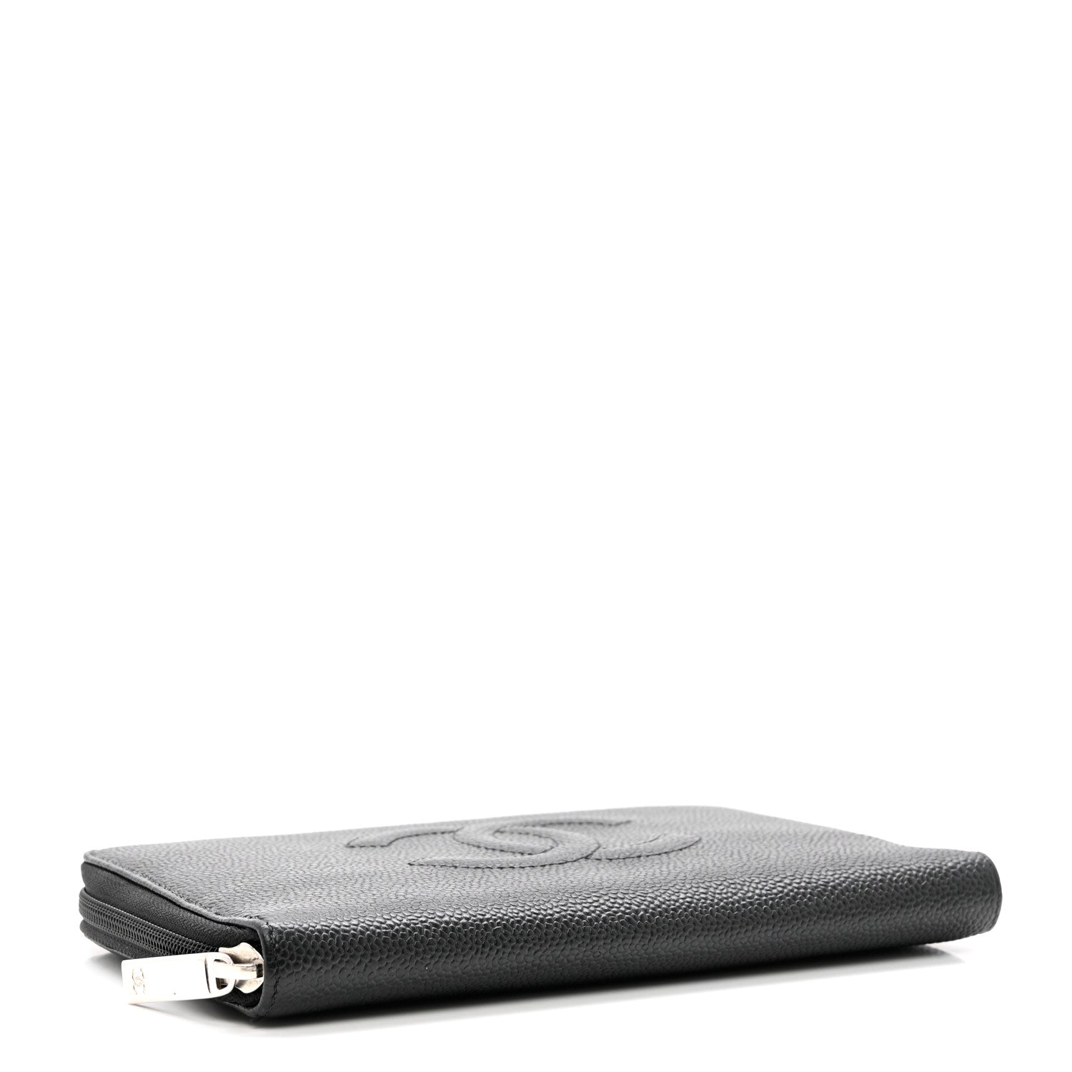 Chanel Caviar Large Timeless CC Zip Around Organizer Wallet Black 4 of 9