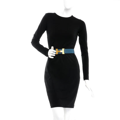 Hermes Box Epsom 42mm Constance H Belt 100 Black Colvert 2 of 10