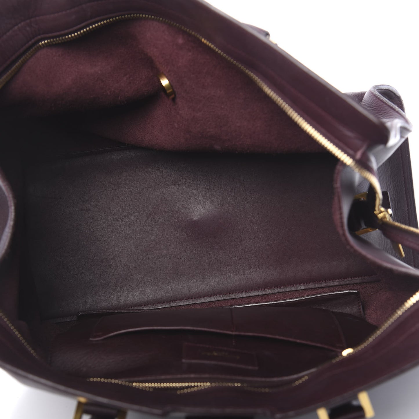 Calfskin Medium Classic Y Cabas Bordeaux