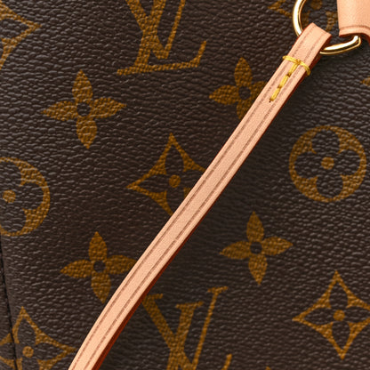 Louis Vuitton Monogram Stamped Inside Out Neverfull Bandouliere GM Beige 12 of 12
