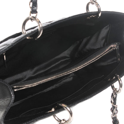 Chanel Caviar Quilted Grand Shopping Tote GST Black 5 of 7