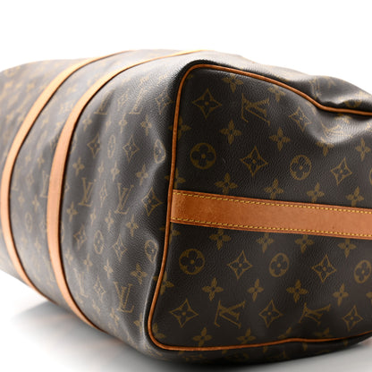 Louis Vuitton Monogram Keepall Bandouliere 50 10 of 13