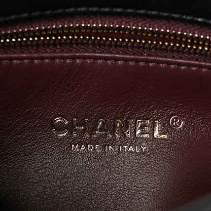 Chanel Lambskin Quilted Mini Trendy CC Dual Handle Flap Bag Black 7 of 12