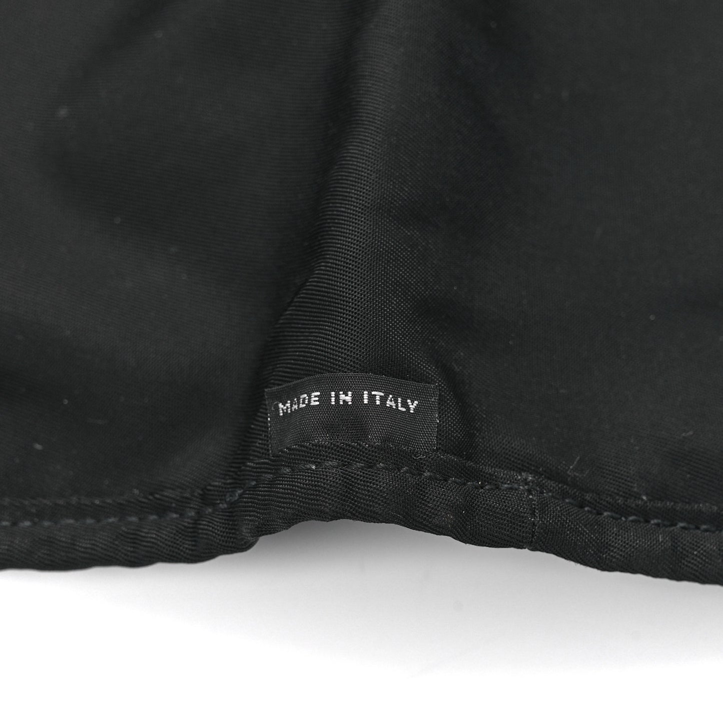 Nylon Vela Baby Bag Black