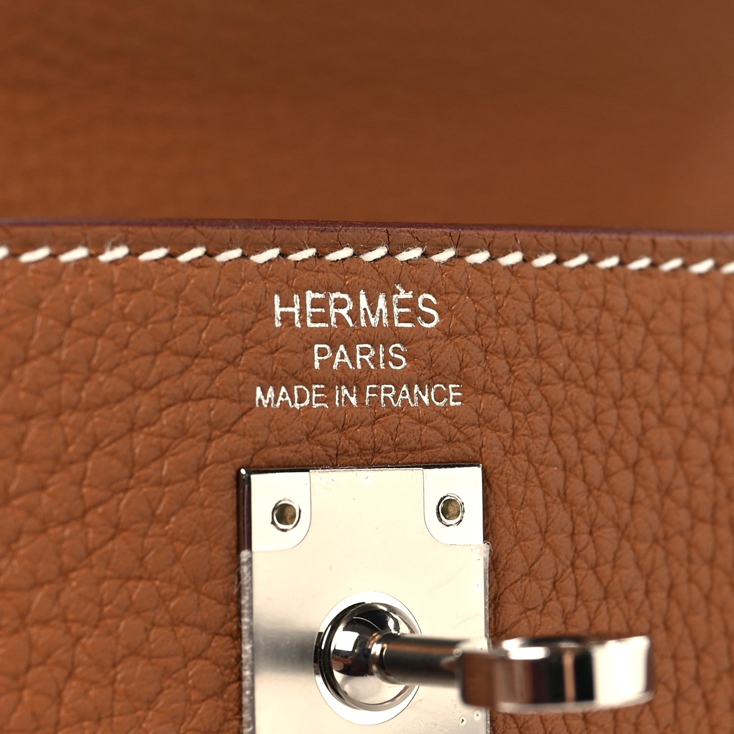 Hermes Togo Kelly Retourne 25 Gold 6 of 11