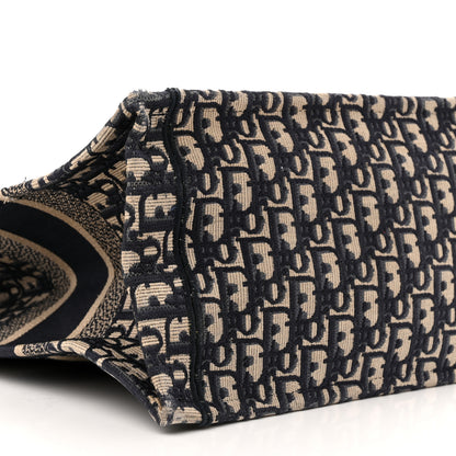 Christian Dior Oblique Medium Book Tote Blue Multicolor 9 of 16