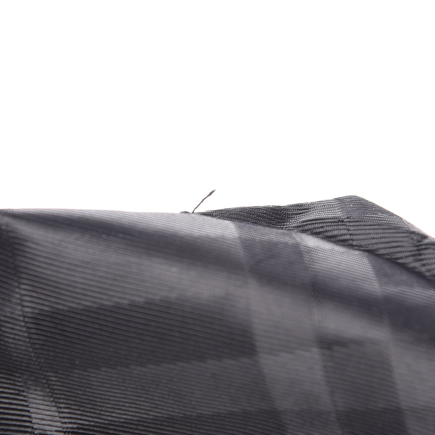 House Check Quilted Tote Black