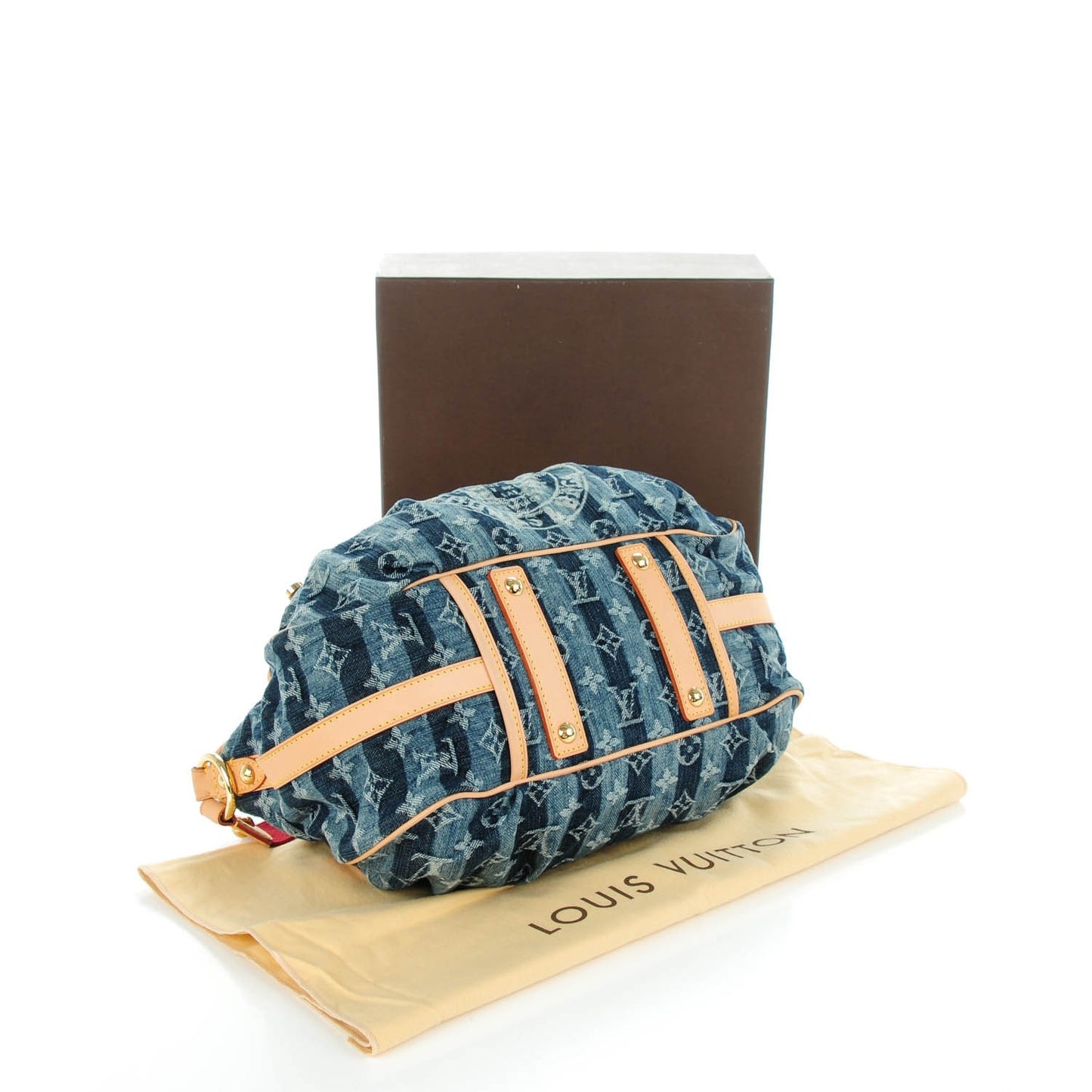 Denim Raye Porte Epaule MM