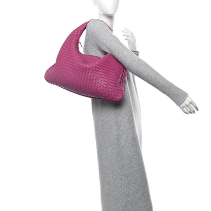 Bottega Veneta Nappa Intrecciato Large Veneta Hobo Ametiste 3 of 12