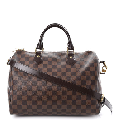Louis Vuitton Damier Ebene Speedy Bandouliere 30 1 of 8