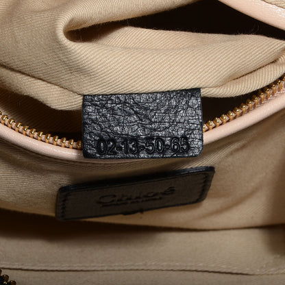 Chloe Calfskin Medium Military Paraty Black 8 of 11