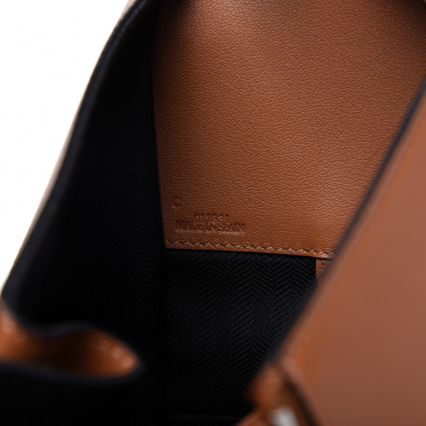 Calfskin Small Hammock Shoulder Bag Tan