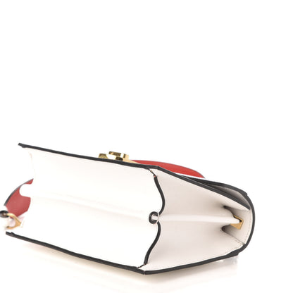 Christian Louboutin Glitter Calfskin Elisa Mini Shoulder Bag Multicolor Snow 9 of 10