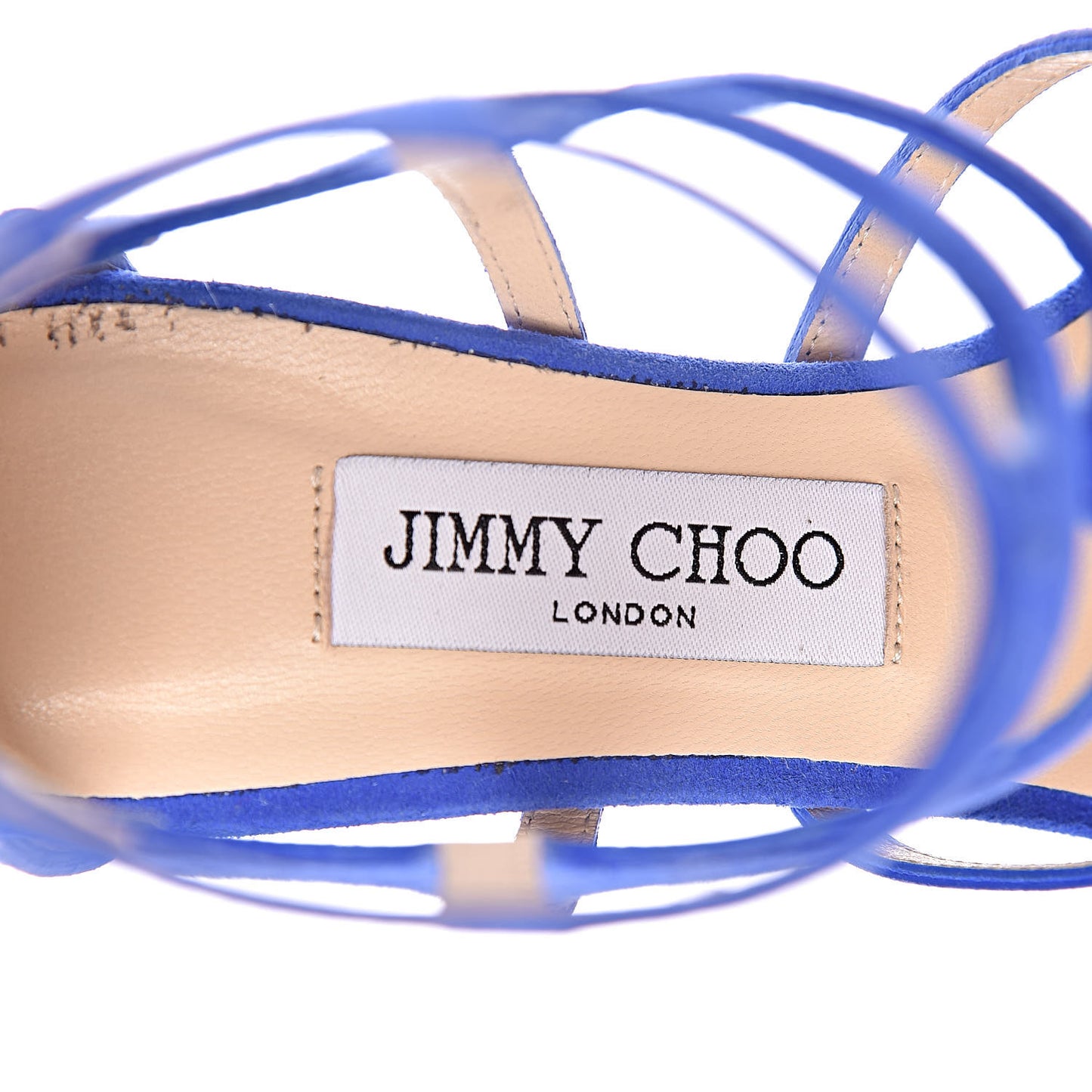 Suede Ren 35 Sandals 38 Cobalt