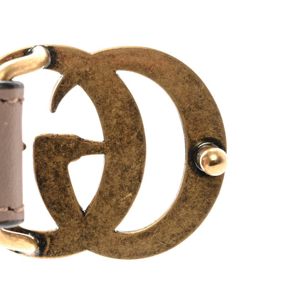 Gucci Calfskin Pearl Double G 20mm Belt 95 38 Porcelain Rose 6 of 7