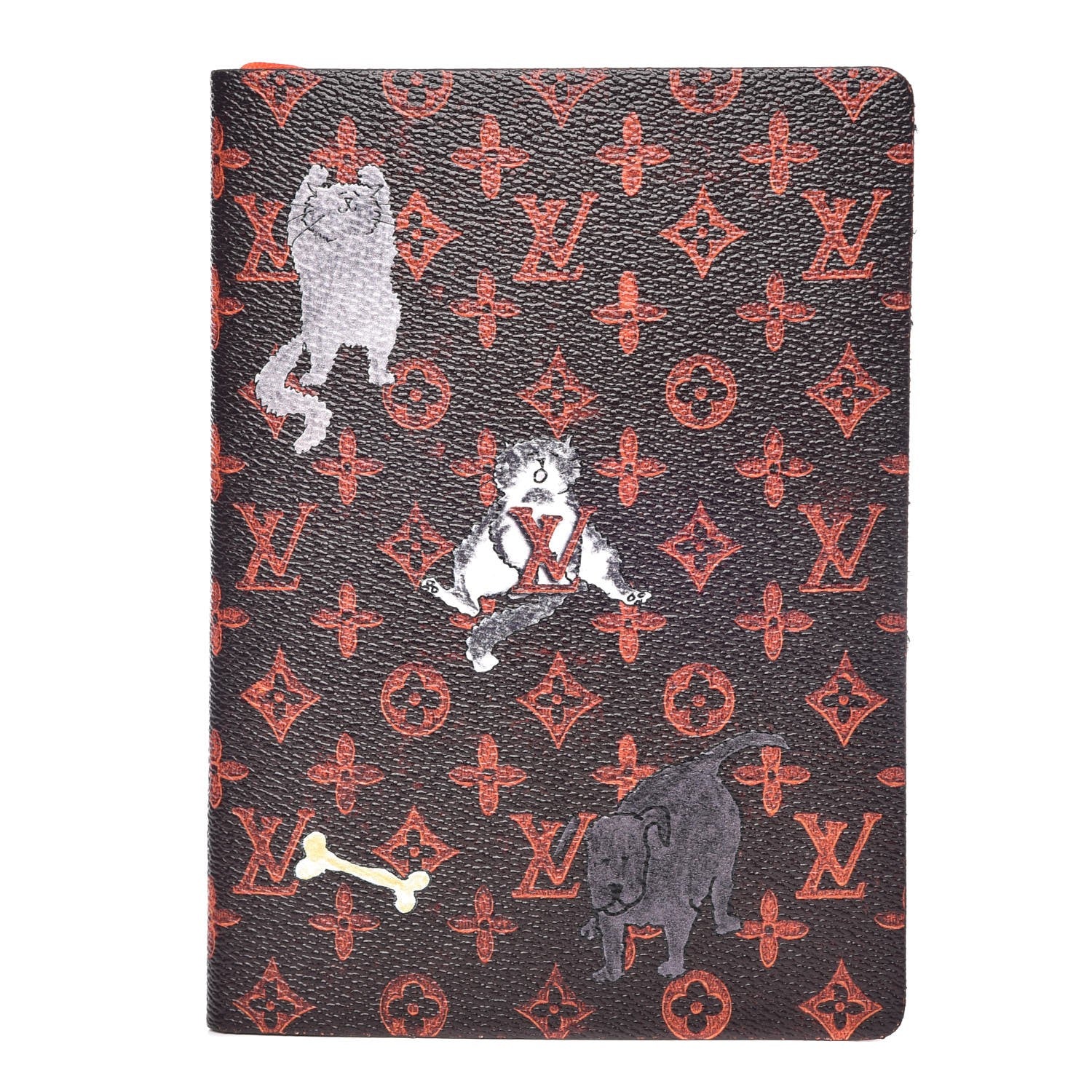 Louis Vuitton Catogram Clemence Notebook MM Marron 1 of 7