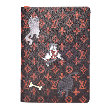 Louis Vuitton Catogram Clemence Notebook MM Marron 1 of 7