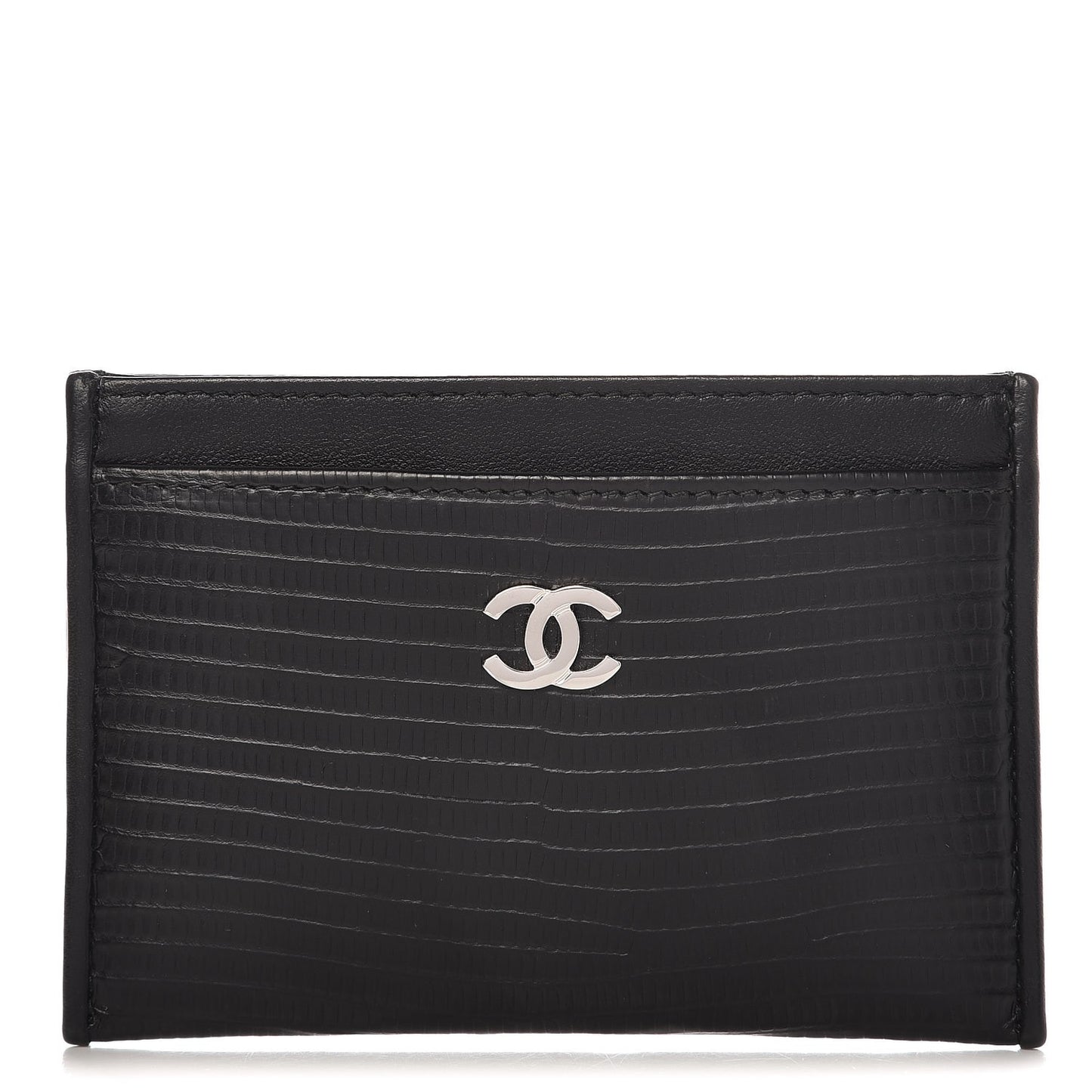 Lizard Card Holder Black