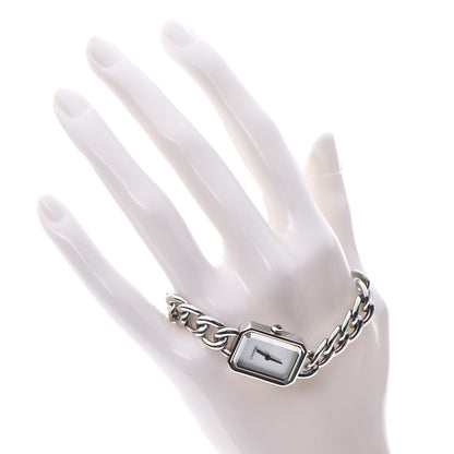 Chanel Stainless Steel Mother of Pearl 20mm Premiere Chain Quartz Watch S 2 of 6