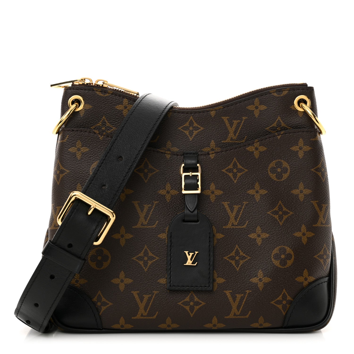 Louis Vuitton Monogram Odeon PM Black 1 of 9
