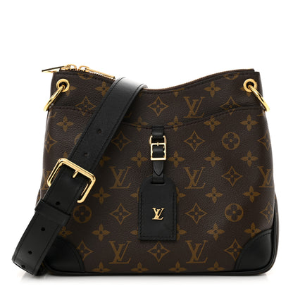 Louis Vuitton Monogram Odeon PM Black 1 of 9