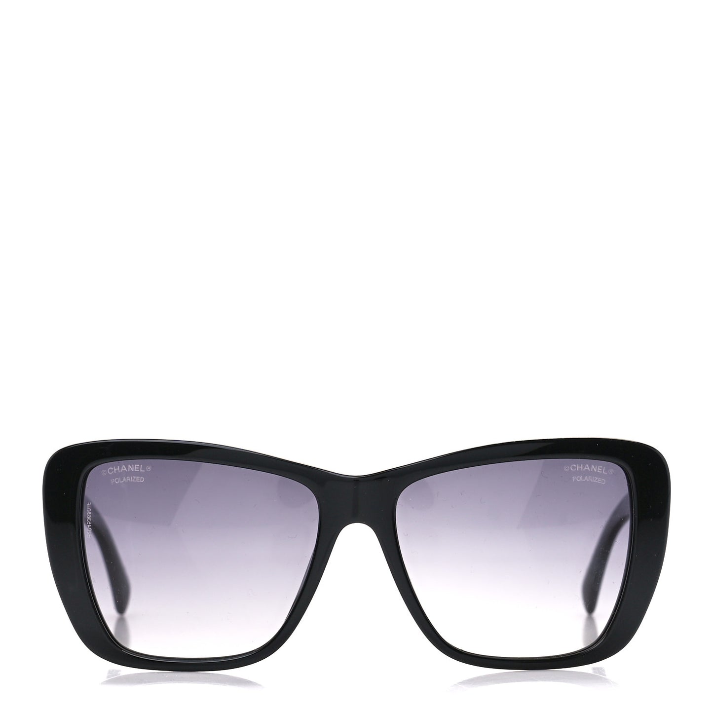 Acetate Polarized Butterfly Sunglasses 71548A Black