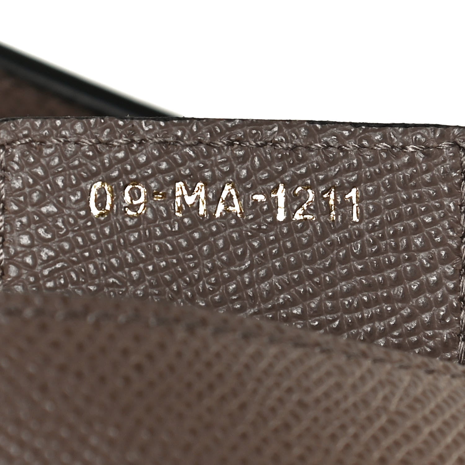Christian Dior Grained Calfskin Saddle Bag Warm Taupe 7 of 14