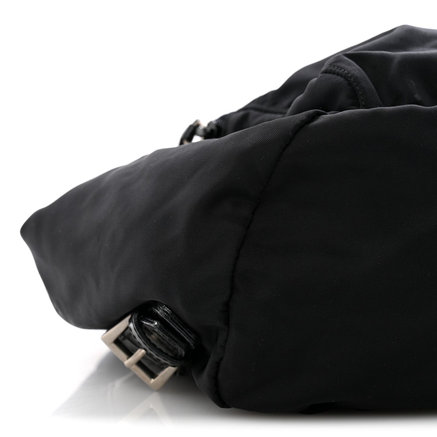 Tessuto Nylon Vela Cinch Backpack Black