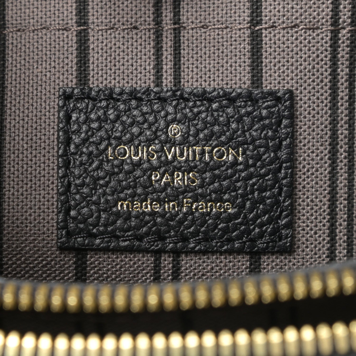 Louis Vuitton Empreinte Montaigne BB Black 10 of 12