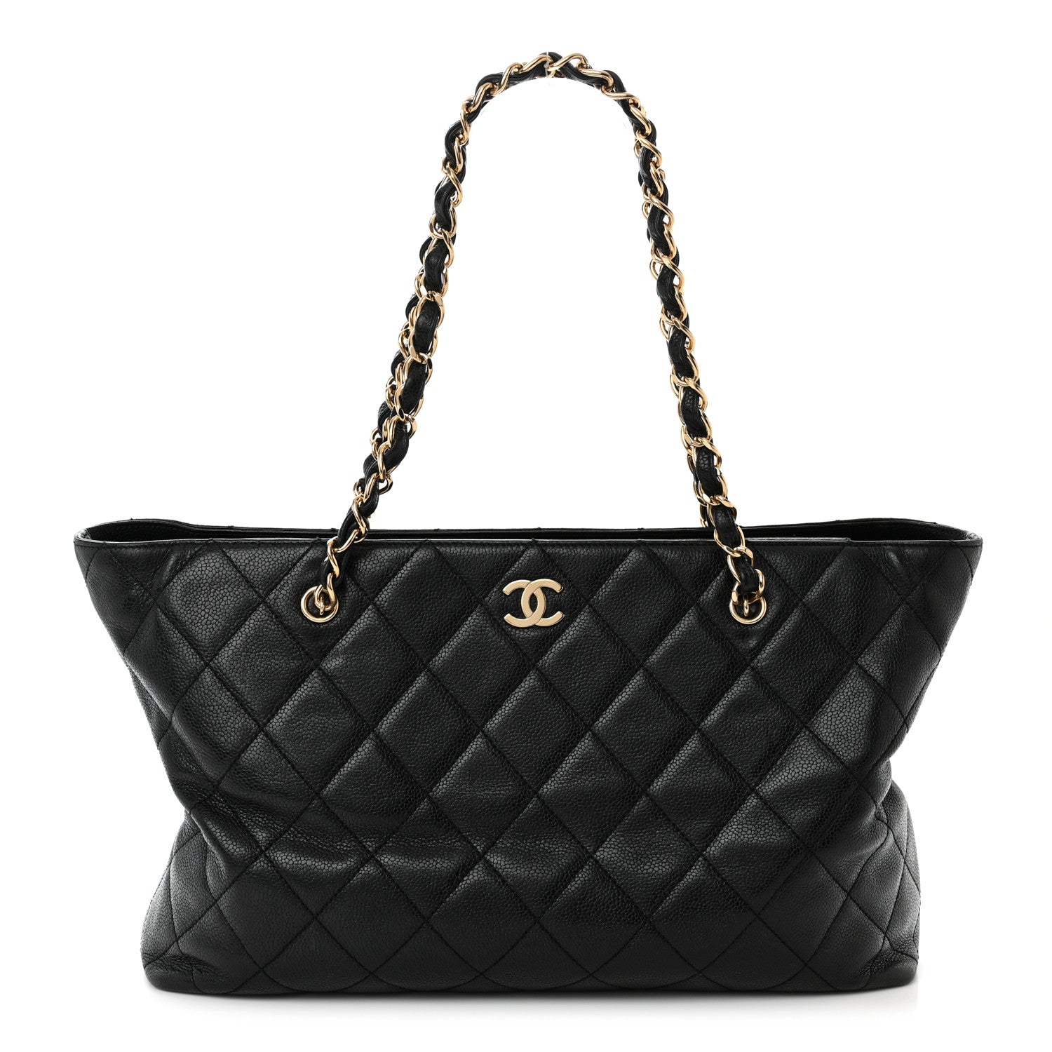 Chanel Caviar Quilted Shopping Tote Black 1 of 17
