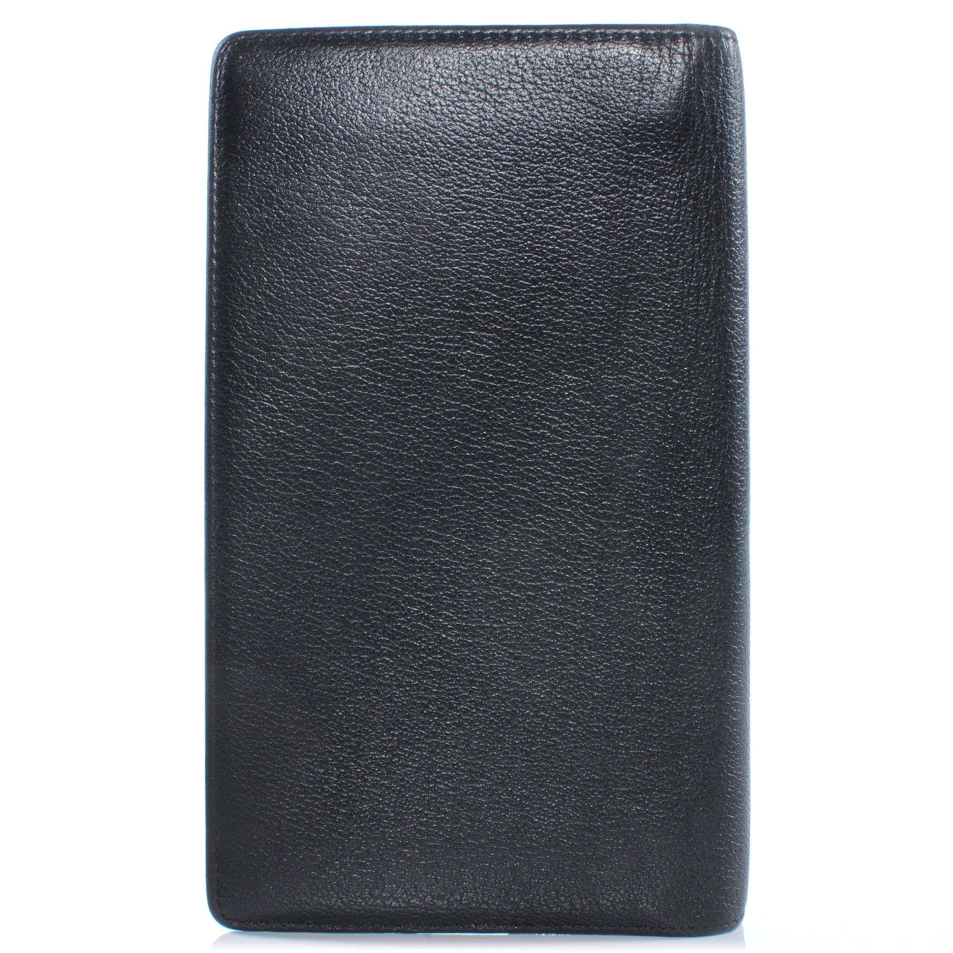 Chanel Leather Camellia Yen Wallet Black 3 of 9