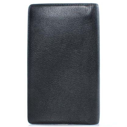 Chanel Leather Camellia Yen Wallet Black 3 of 9