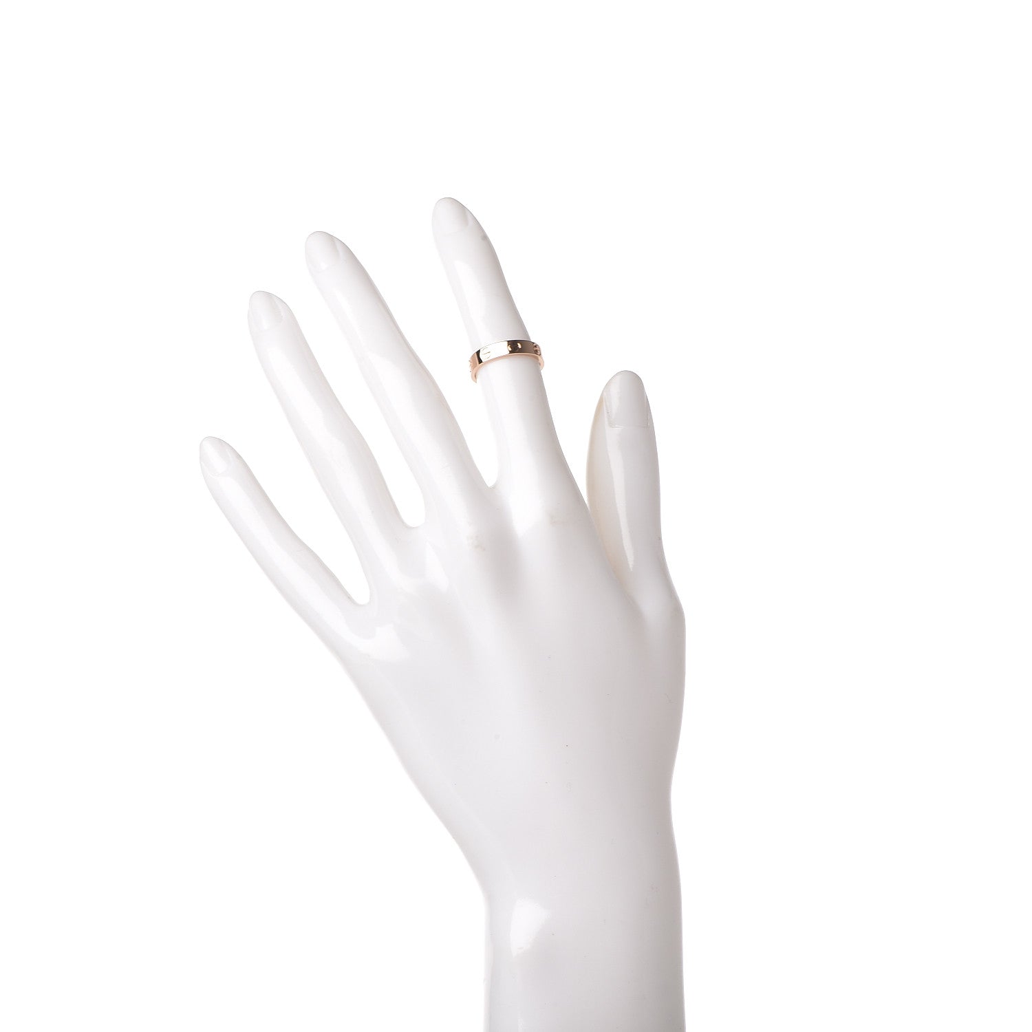 Cartier 18K Pink Gold 3.5mm LOVE Wedding Band Ring 47 4 2 of 5