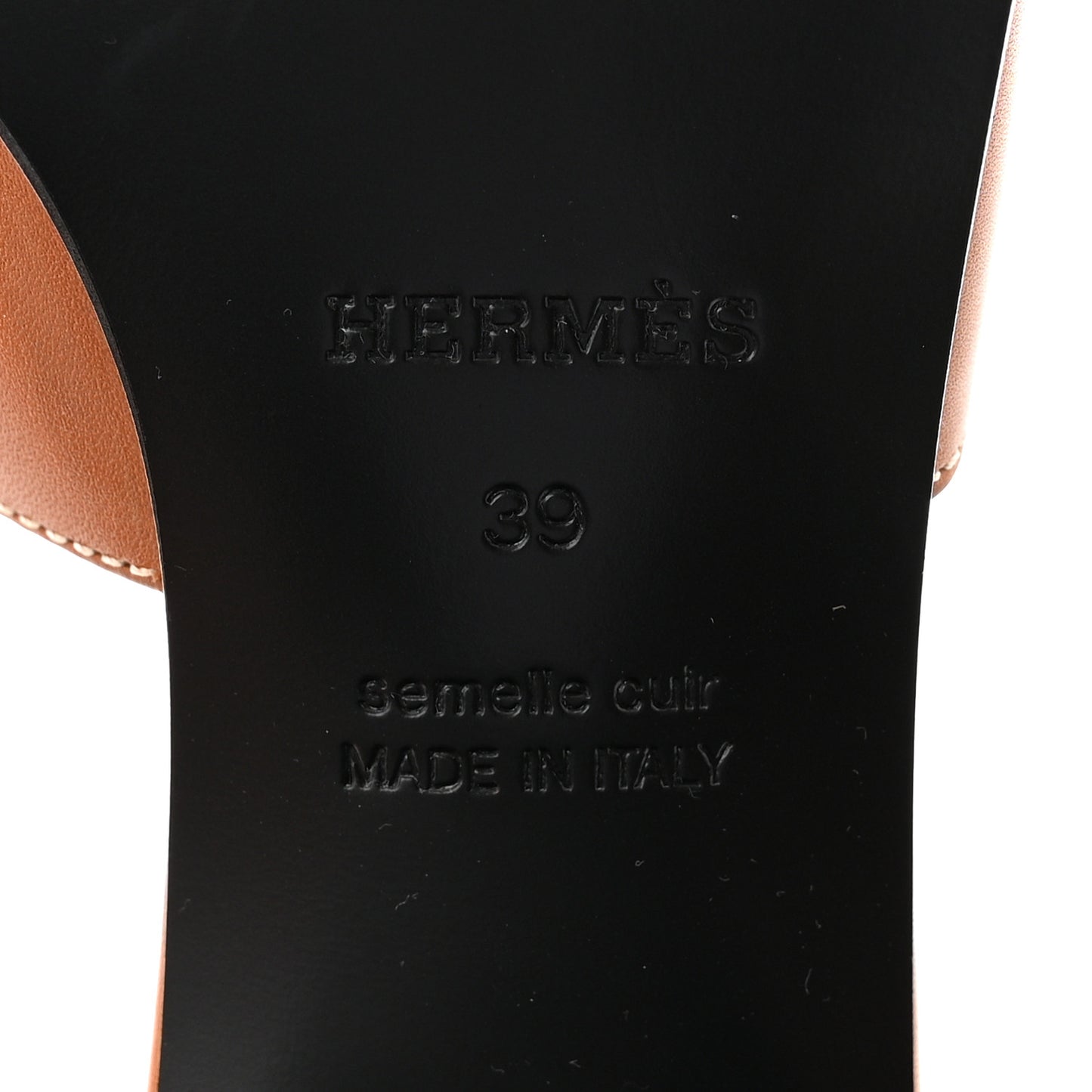 Calfskin Helia 60 Sandals 39 Gold