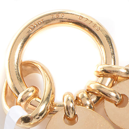 Christian Dior 18K Yellow Gold Heart Charm Pendant 4 of 4