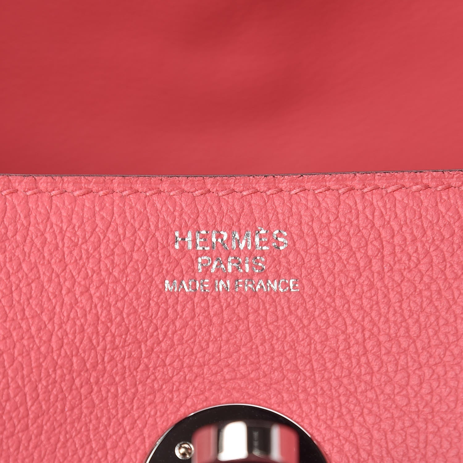 Hermes Evercolor Lindy 30 Rose Azalee 8 of 11