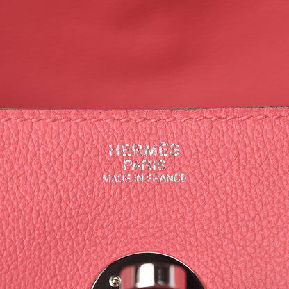 Hermes Evercolor Lindy 30 Rose Azalee 8 of 11