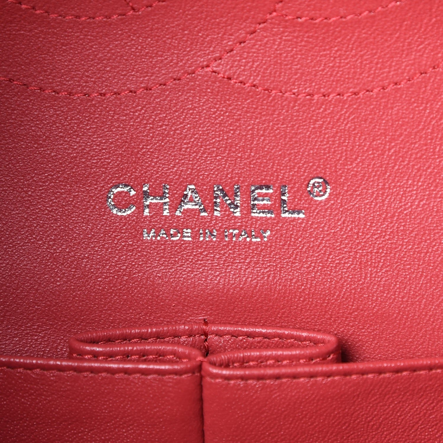 Chanel Caviar Quilted Jumbo Double Flap Dark Red 6 of 8