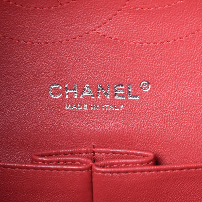 Chanel Caviar Quilted Jumbo Double Flap Dark Red 6 of 8
