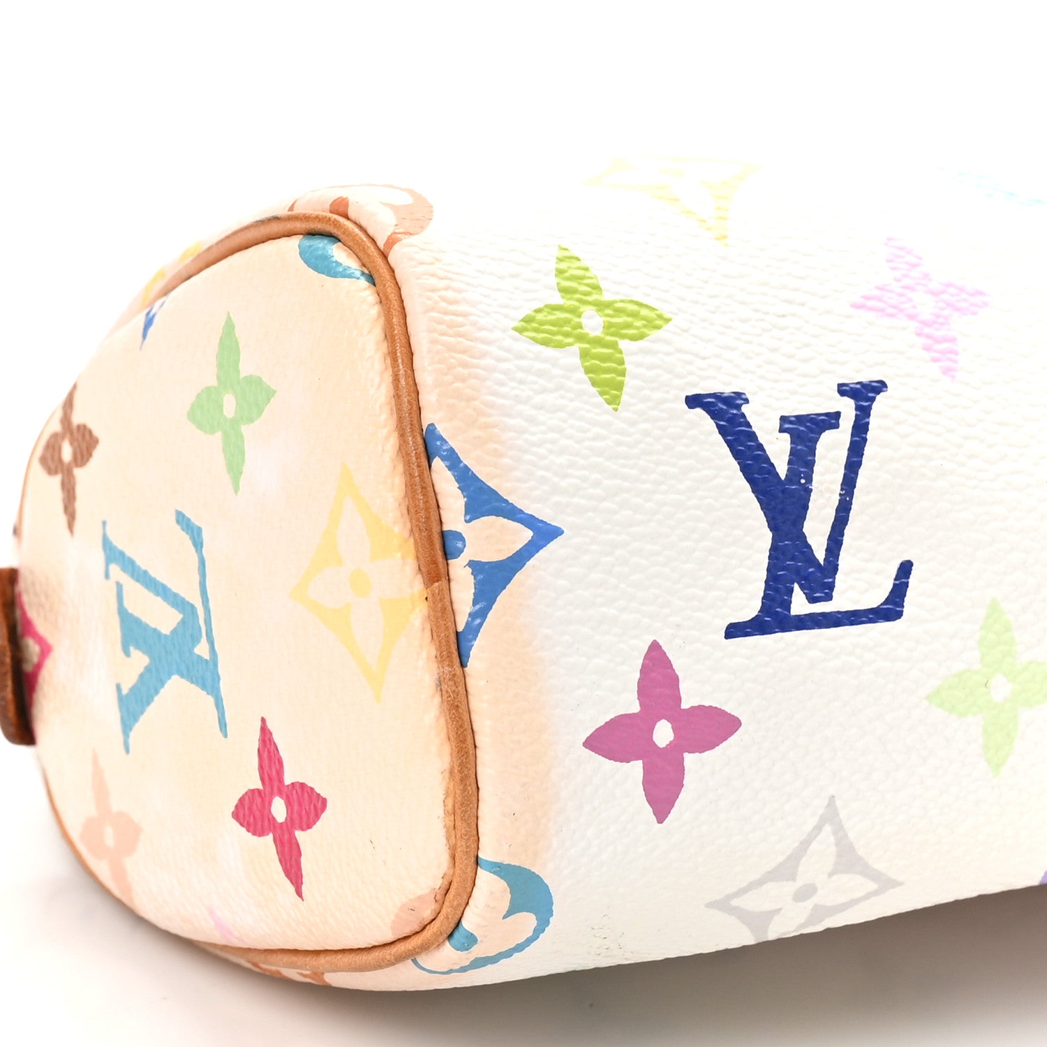 Louis Vuitton Monogram Multicolor Mini Sac HL Speedy White 7 of 8