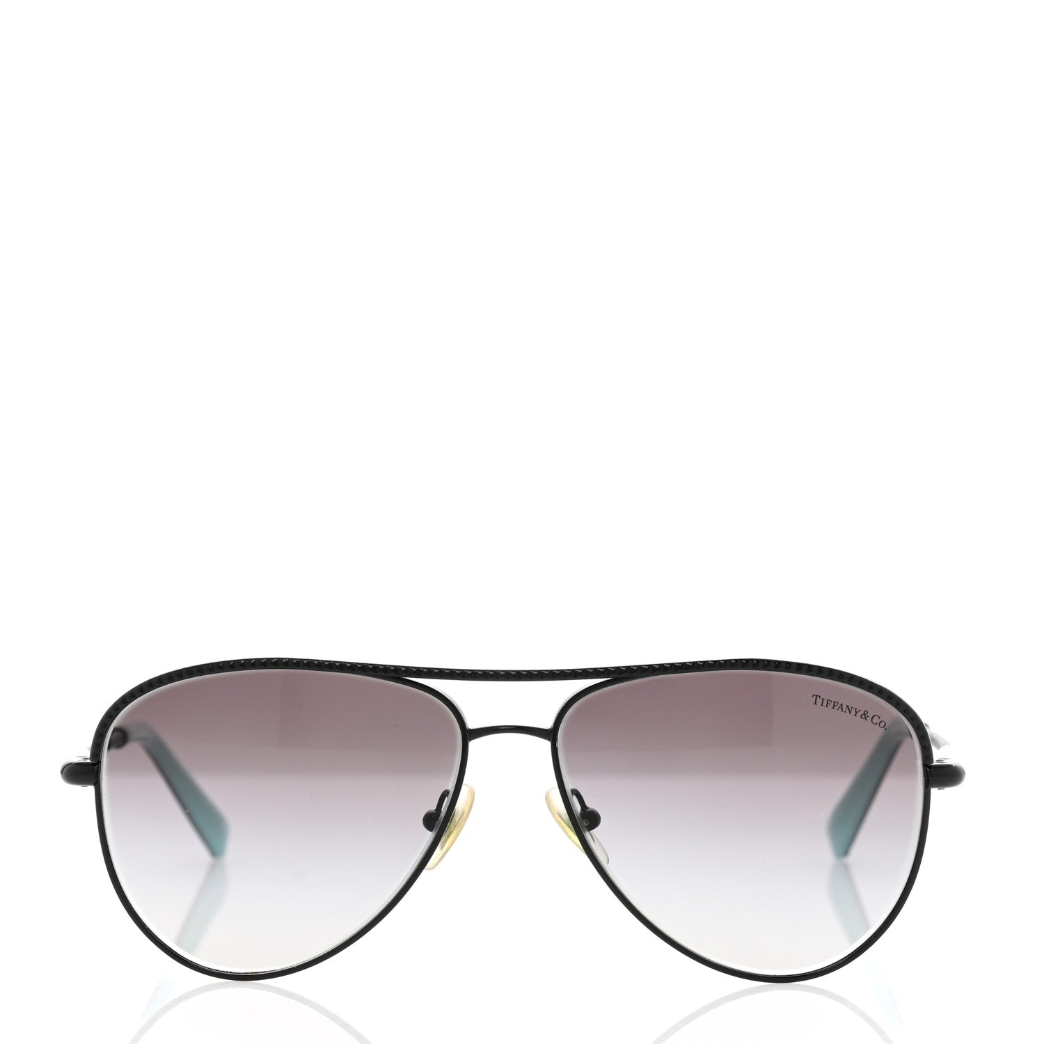Tiffany Acetate TF3062 Pilot Sunglasses Black Blue 2 of 7