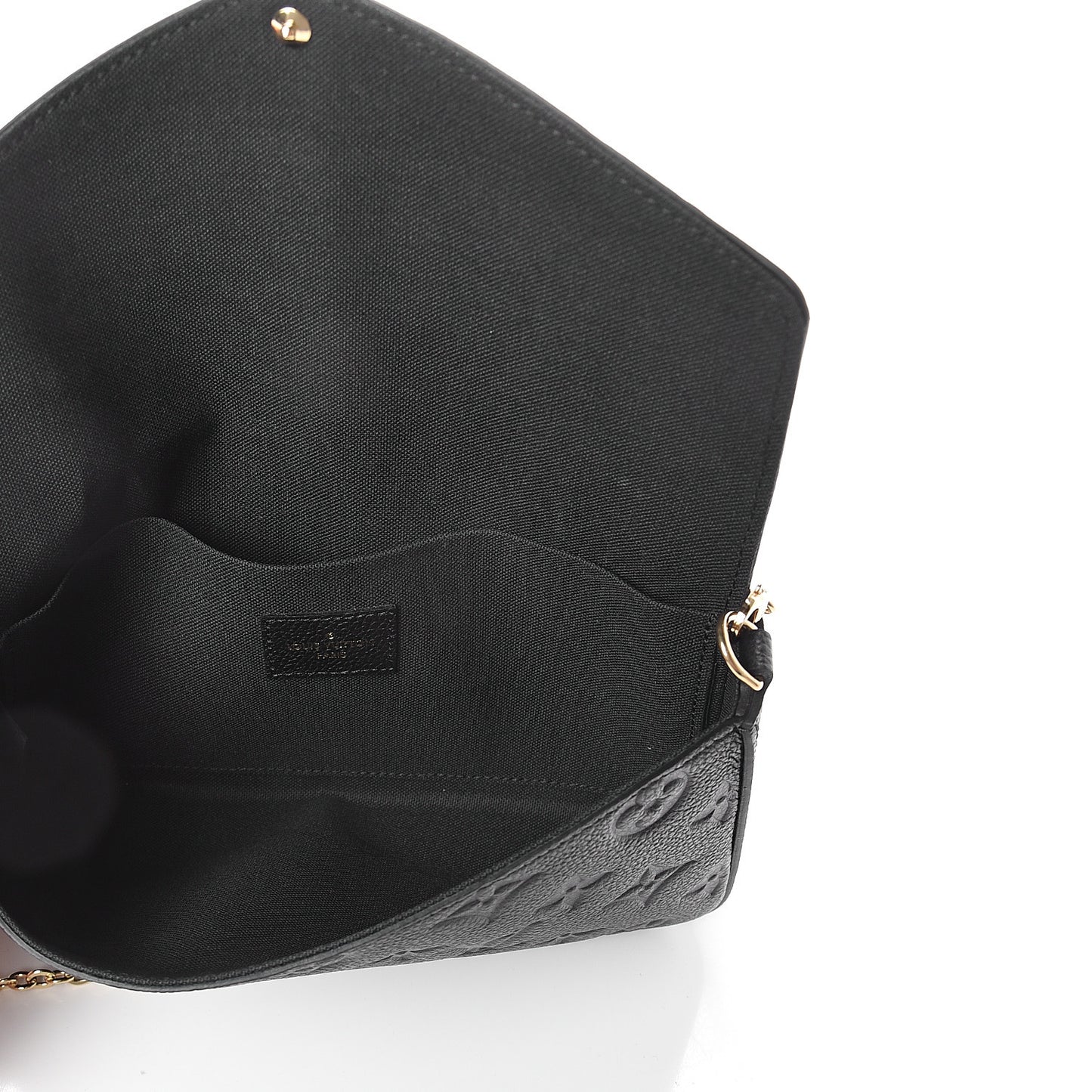 Empreinte Pochette Felicie Chain Wallet Black