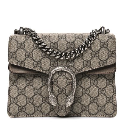 Gucci GG Supreme Monogram Mini Dionysus Shoulder Bag Taupe 1 of 11