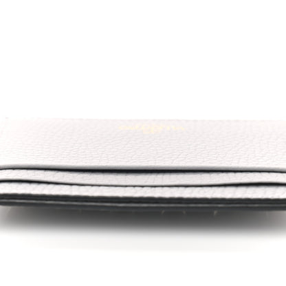 Valentino Garavani Pebbled Calfskin Rockstud Card Holder Grey 7 of 7