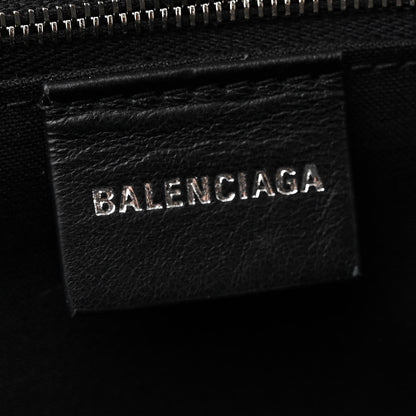 Balenciaga Coated Canvas BB Monogram Medium Signature East West Shopper Bag Black Grey 7 of 11