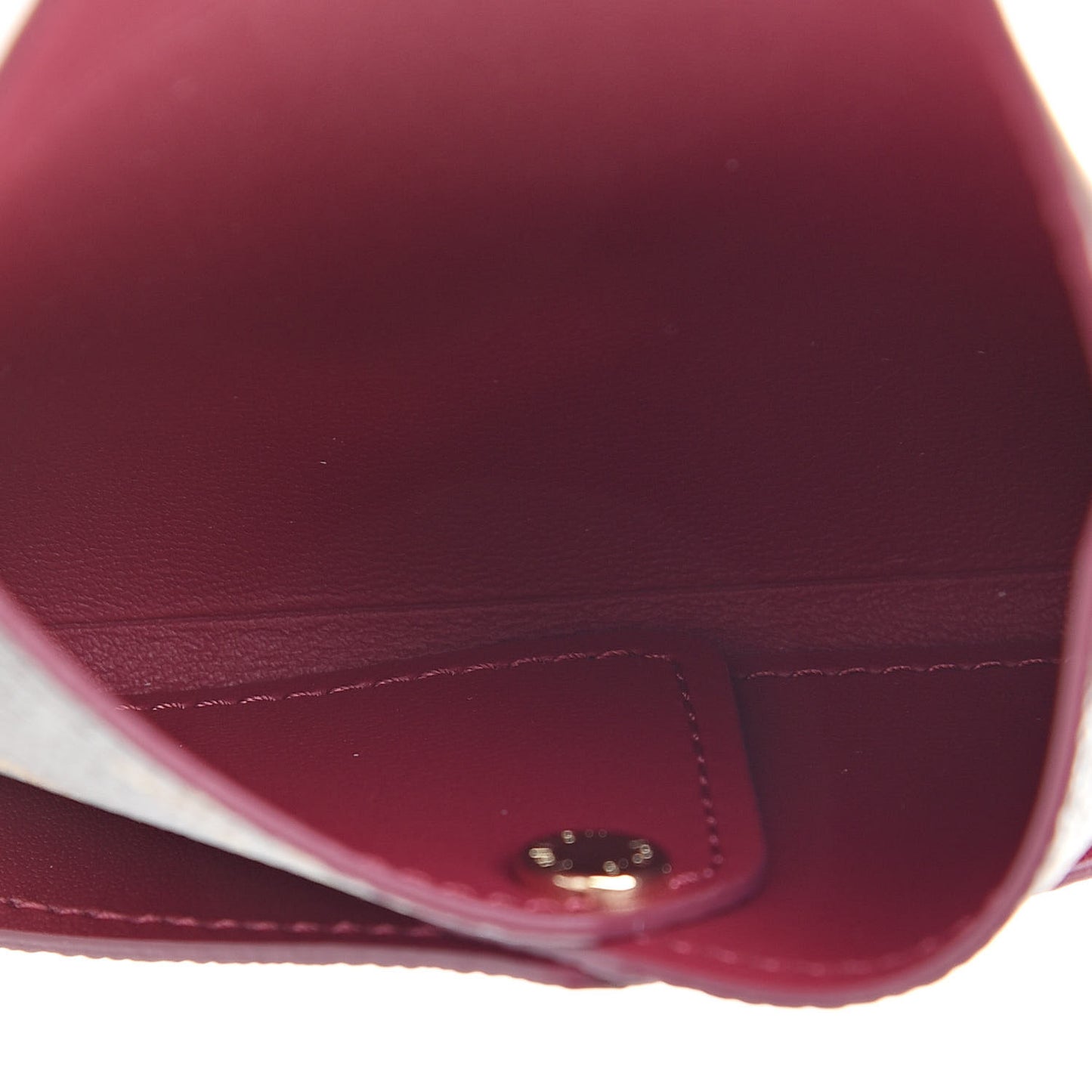 Monogram Small Kirigami Pochette Insert Fuchsia