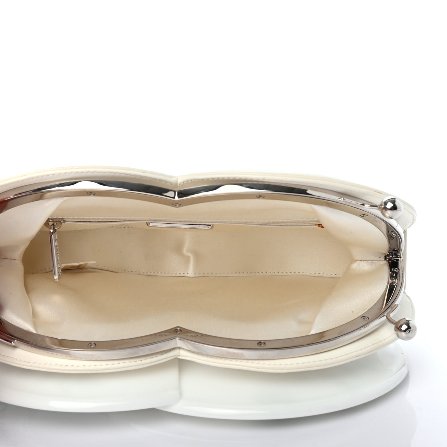 Plexiglass Brasserie Gabrielle Plates Minaudiere White